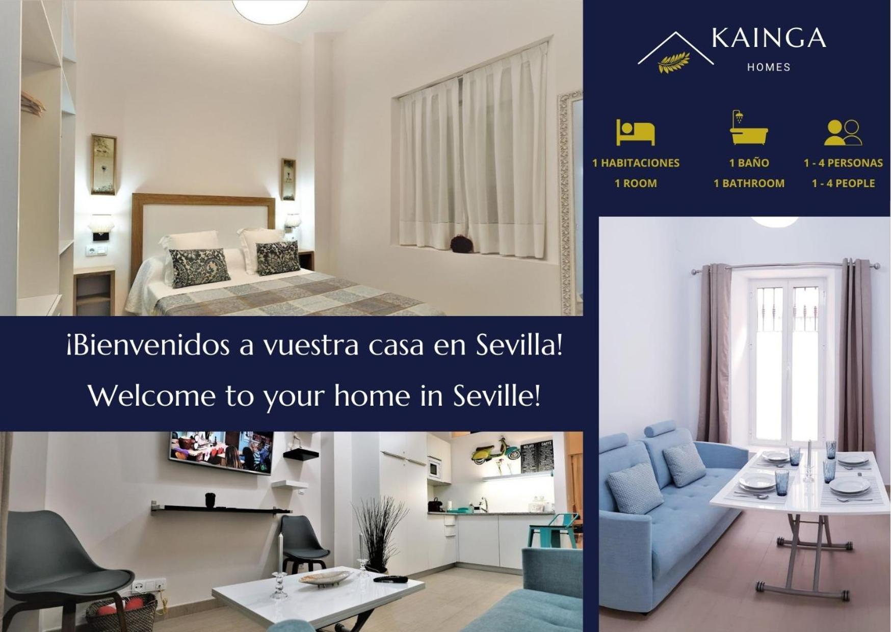 Apartamento San Bernardo - Kainga Homes Севилья Экстерьер фото